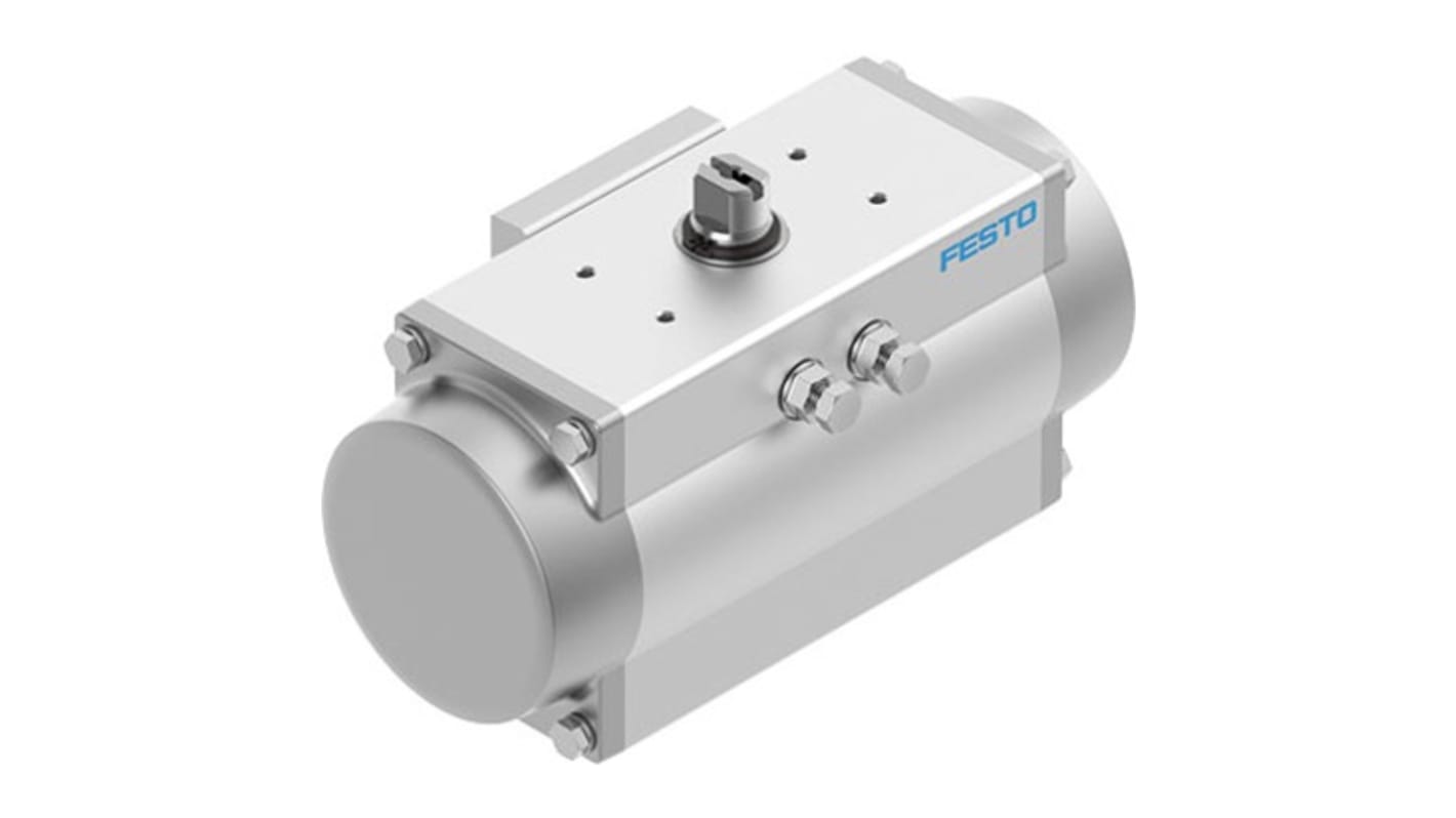 Festo DFPD Series 8 bar Single Action Pneumatic Rotary Actuator, 90 Rotary Angle