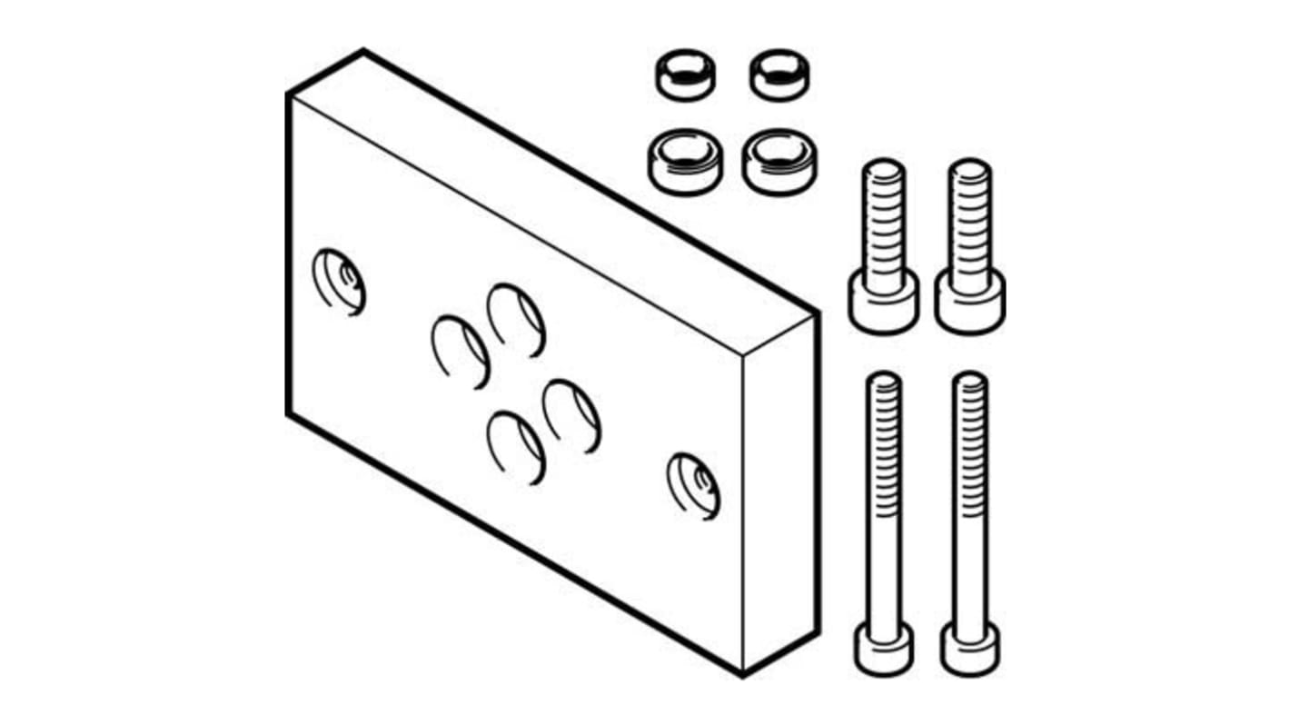 Festo アダプタ DHAA-D-E8-55-Q11-16-E