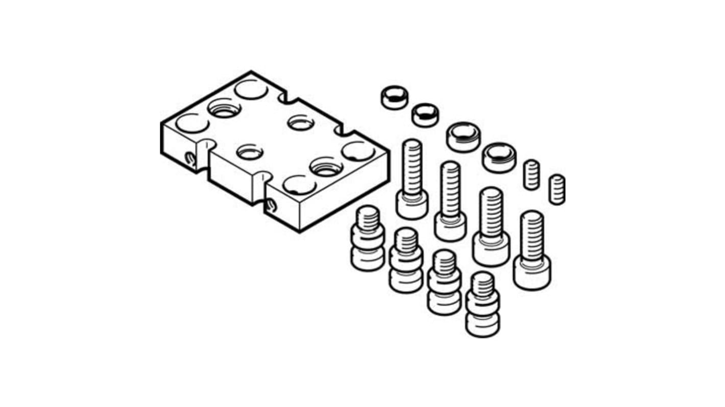 Festo Adapter DHAA-G-E8-45-B11-25, For Use With Handling Unit