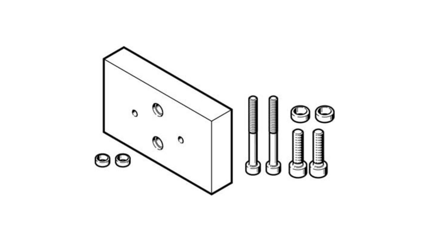 Festo Adapter DHAA-G-G6-16-B6-14 zur Verwendung mit Pneumatische Griffe