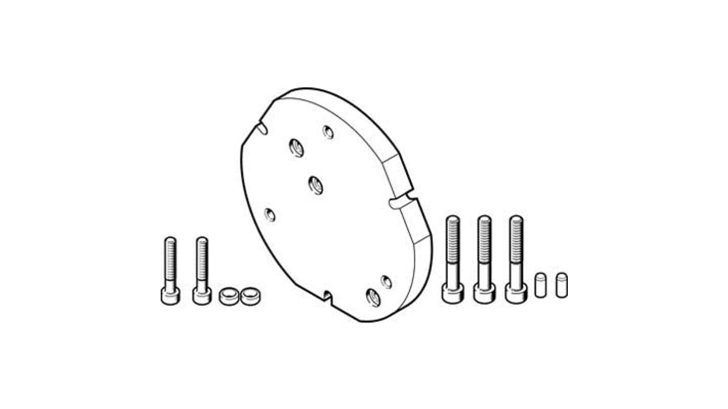 Festo Adapter DHAA-G-H2-25-B13-63 zur Verwendung mit Pneumatische Griffe