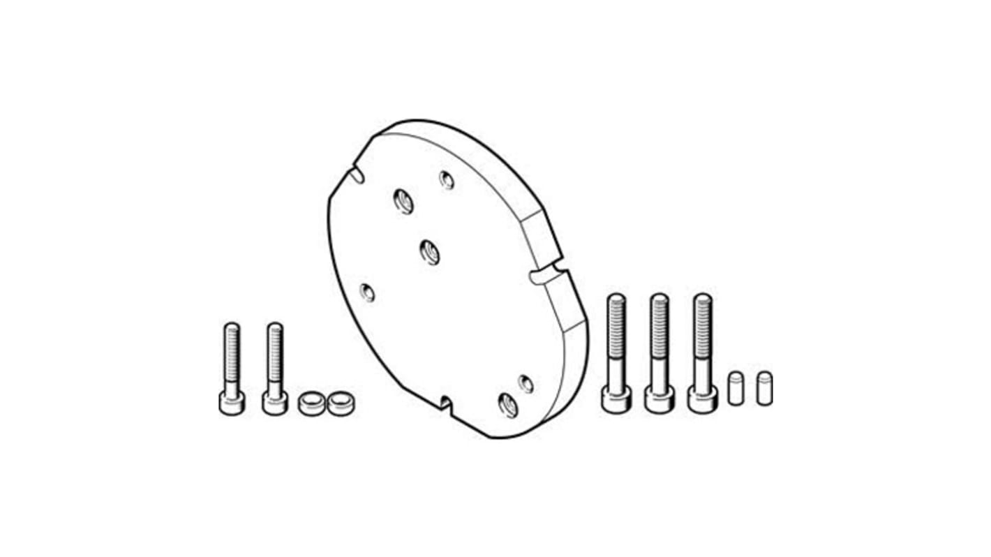 Festo Adapter DHAA-G-H2-25-B13G-63, For Use With Pneumatic Grippers