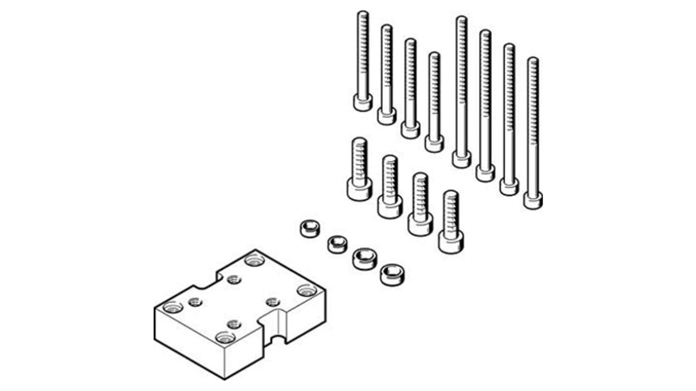 Festo Adapter DHAA-G-H3-16-B8-25, For Use With Pneumatic Grippers