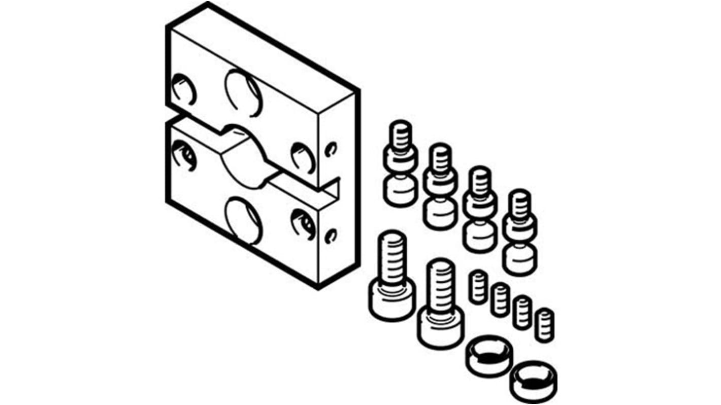 Festo Adapter DHAA-G-Q5-16-B11-16, For Use With Grippers