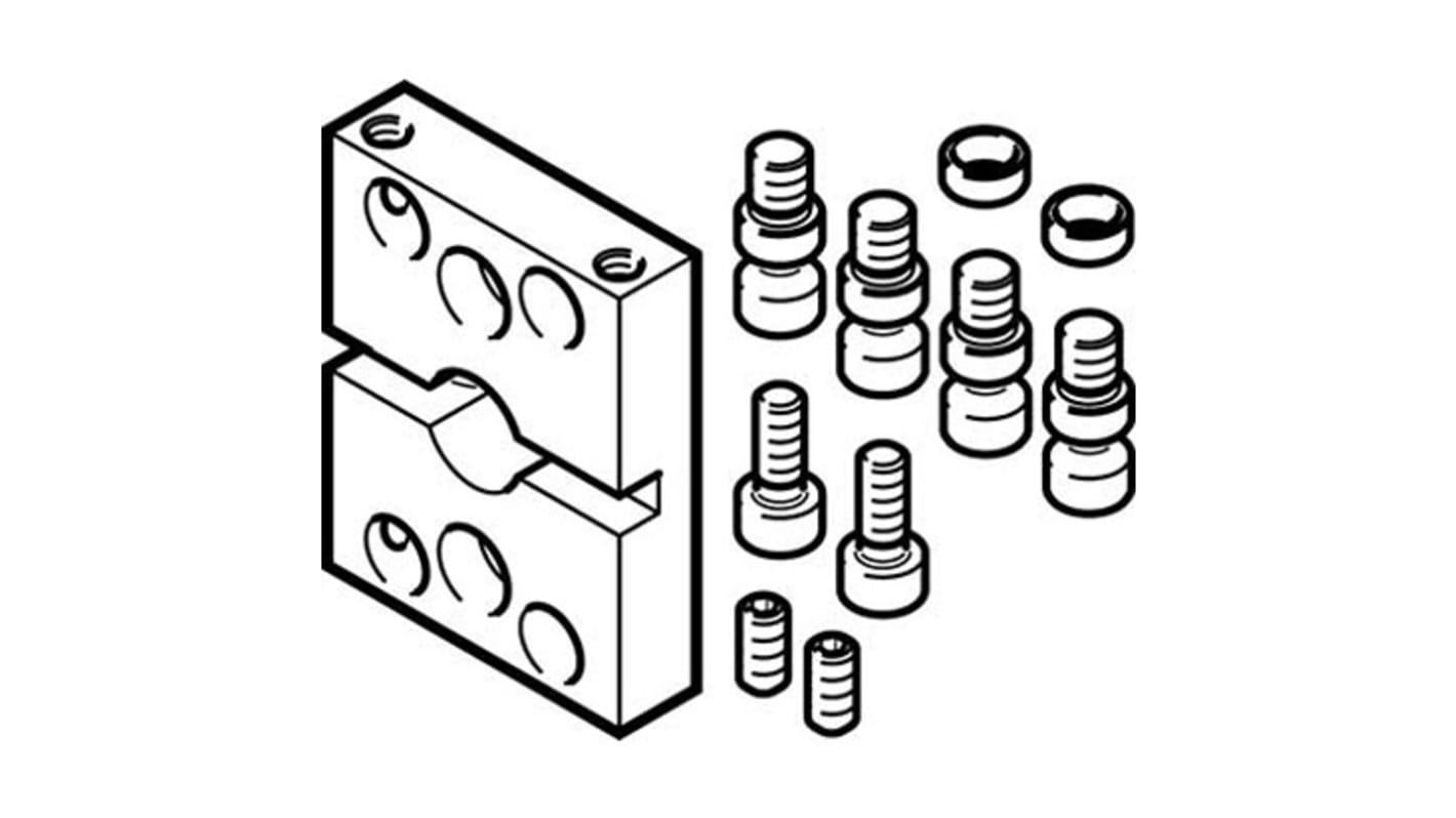 Adaptador Festo DHAA-G-Q5-20-B11-20, For Use With Cilindro neumático y actuador