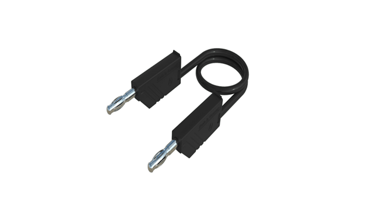 Sondes de test Hirschmann, Jaune, 32A, 60V c.c., long. 25cm