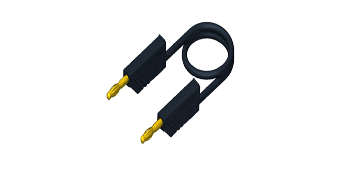 Sondes de test Hirschmann, Jaune, 32A, 60V c.c., long. 20.5mm