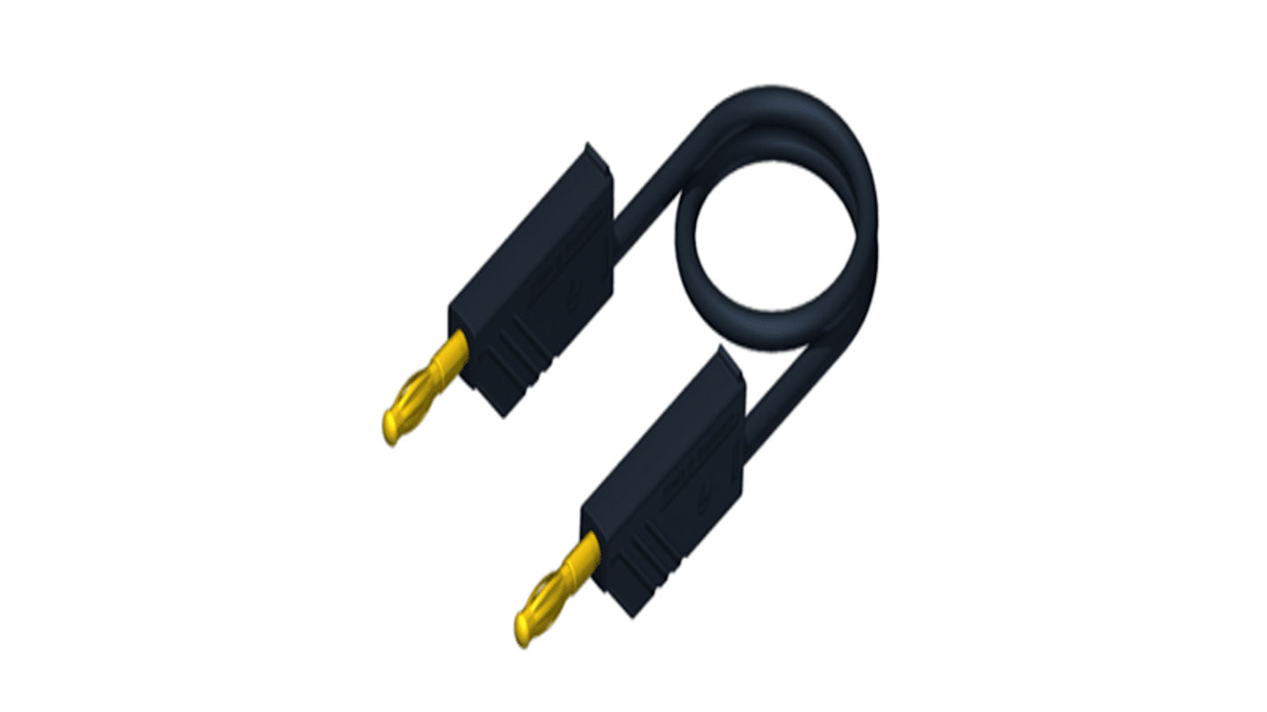 Sondes de test Hirschmann, Jaune, 32A, 60V c.c., long. 20.5mm