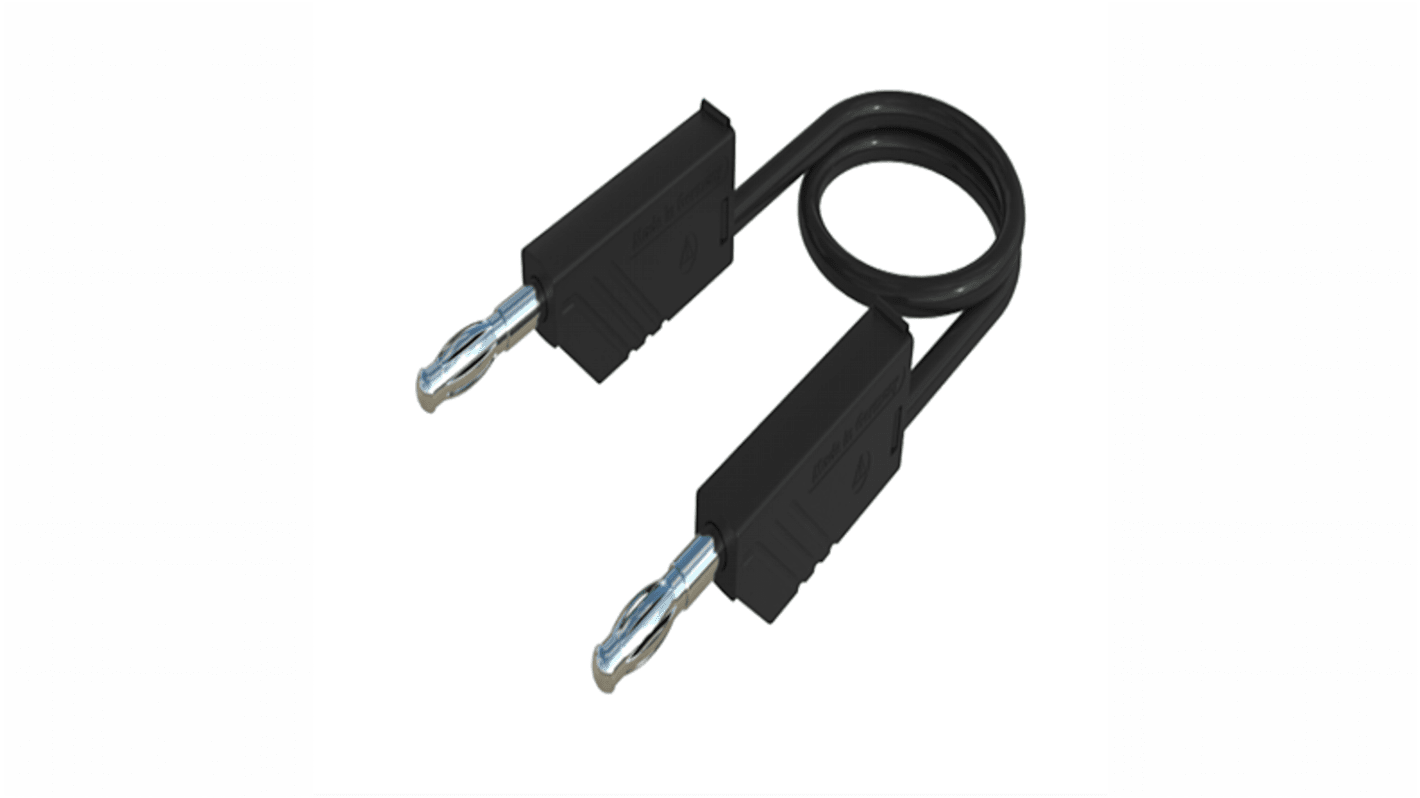 Hirschmann Test & Measurement Test Probes, 16A, 60V dc, Yellow, 25cm Lead Length