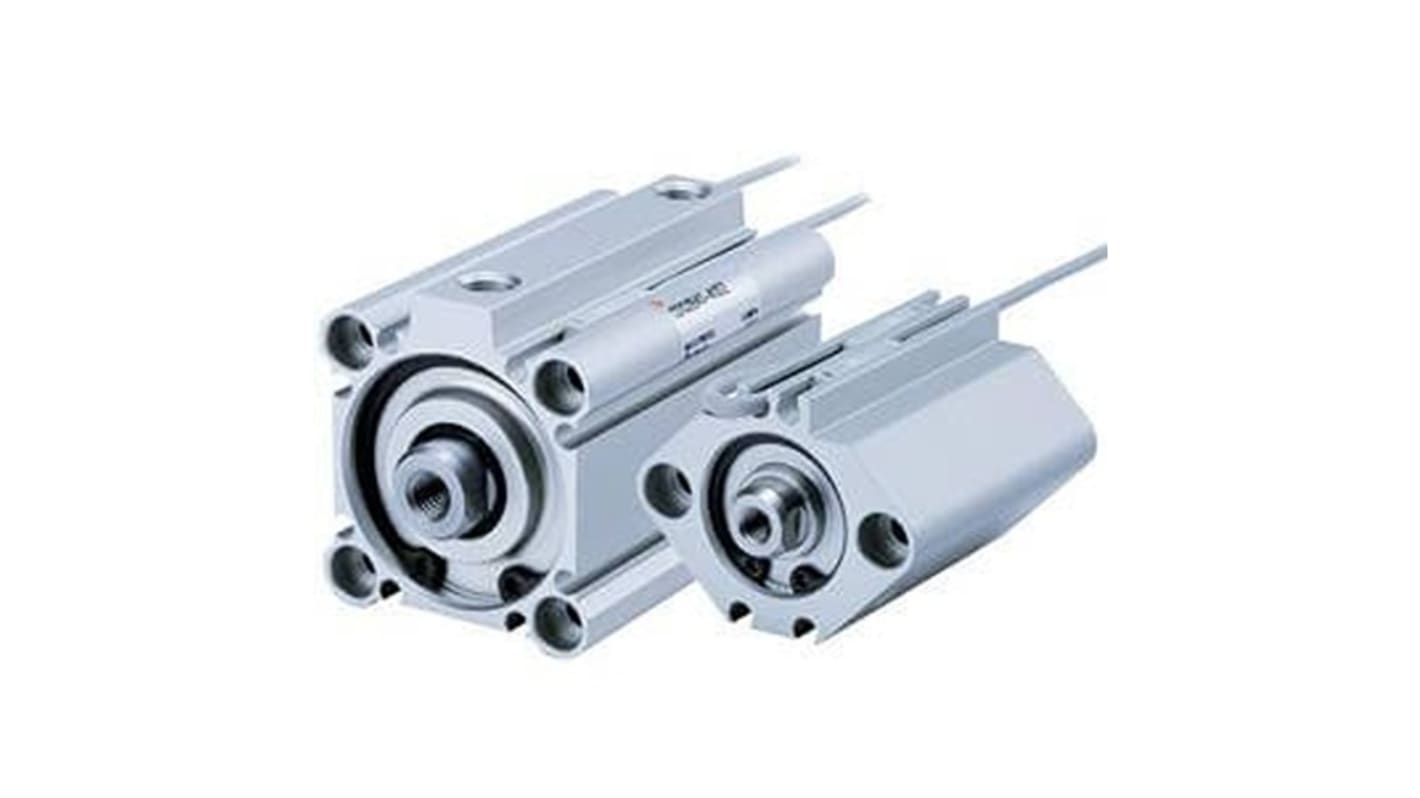 SMC Double Acting Cylinder - 32mm Bore, 20mm Stroke, CQ2 Series, Double Acting
