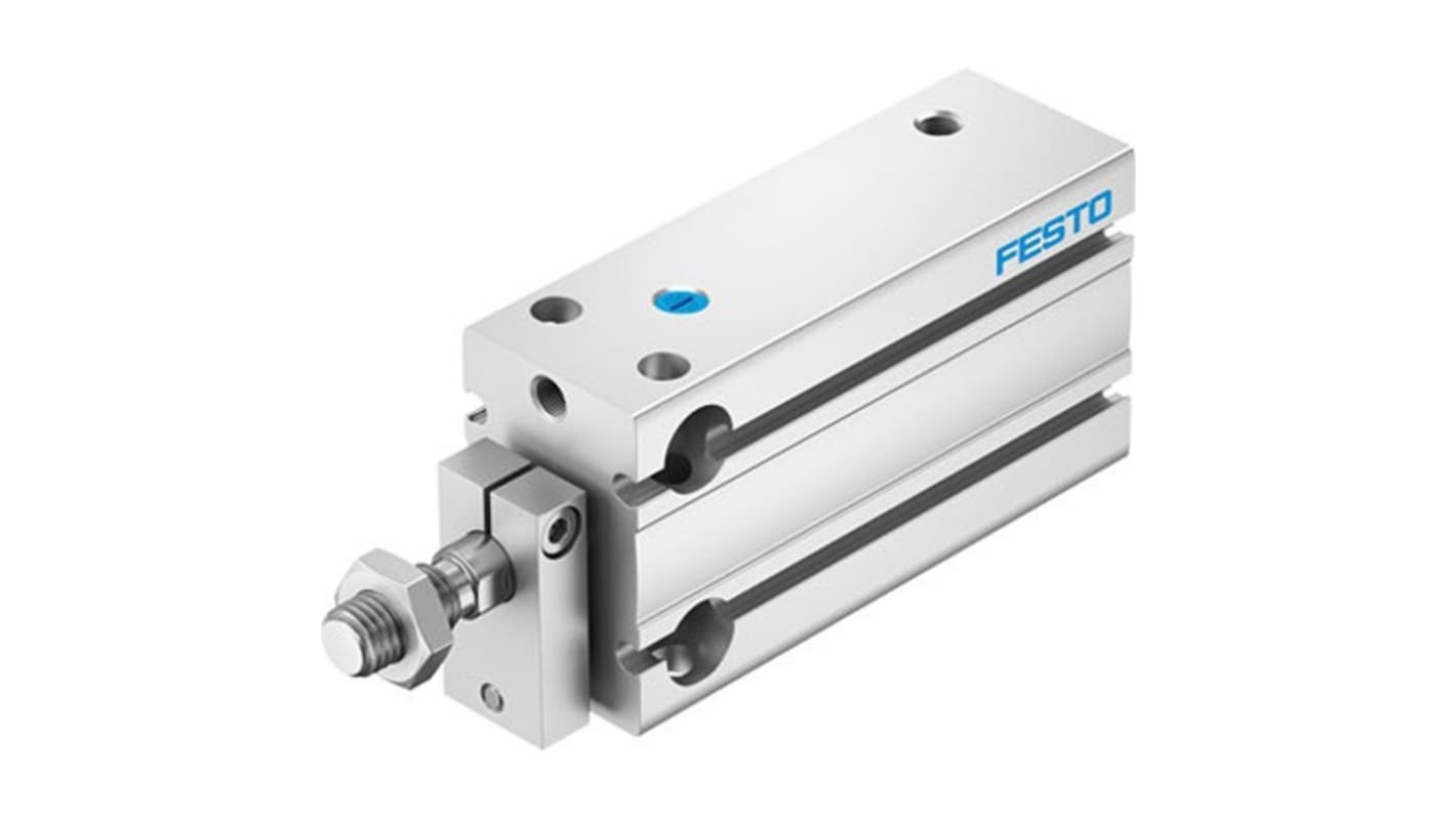Festo Pneumatic Cylinder - 4833121, 10mm Bore, 15mm Stroke, DPDM Series, Single Acting