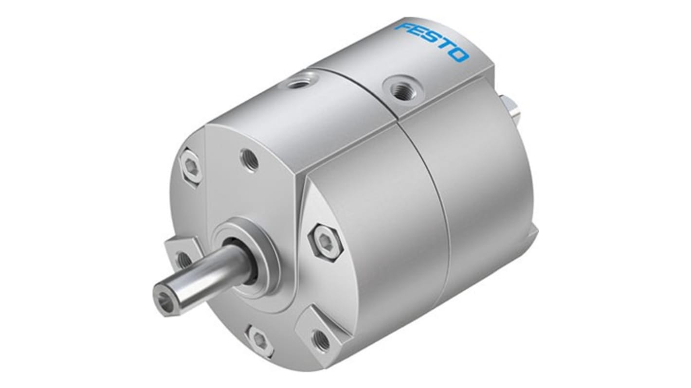 Festo DRVS Series 8 bar Double Action Pneumatic Rotary Actuator, 180 Rotary Angle