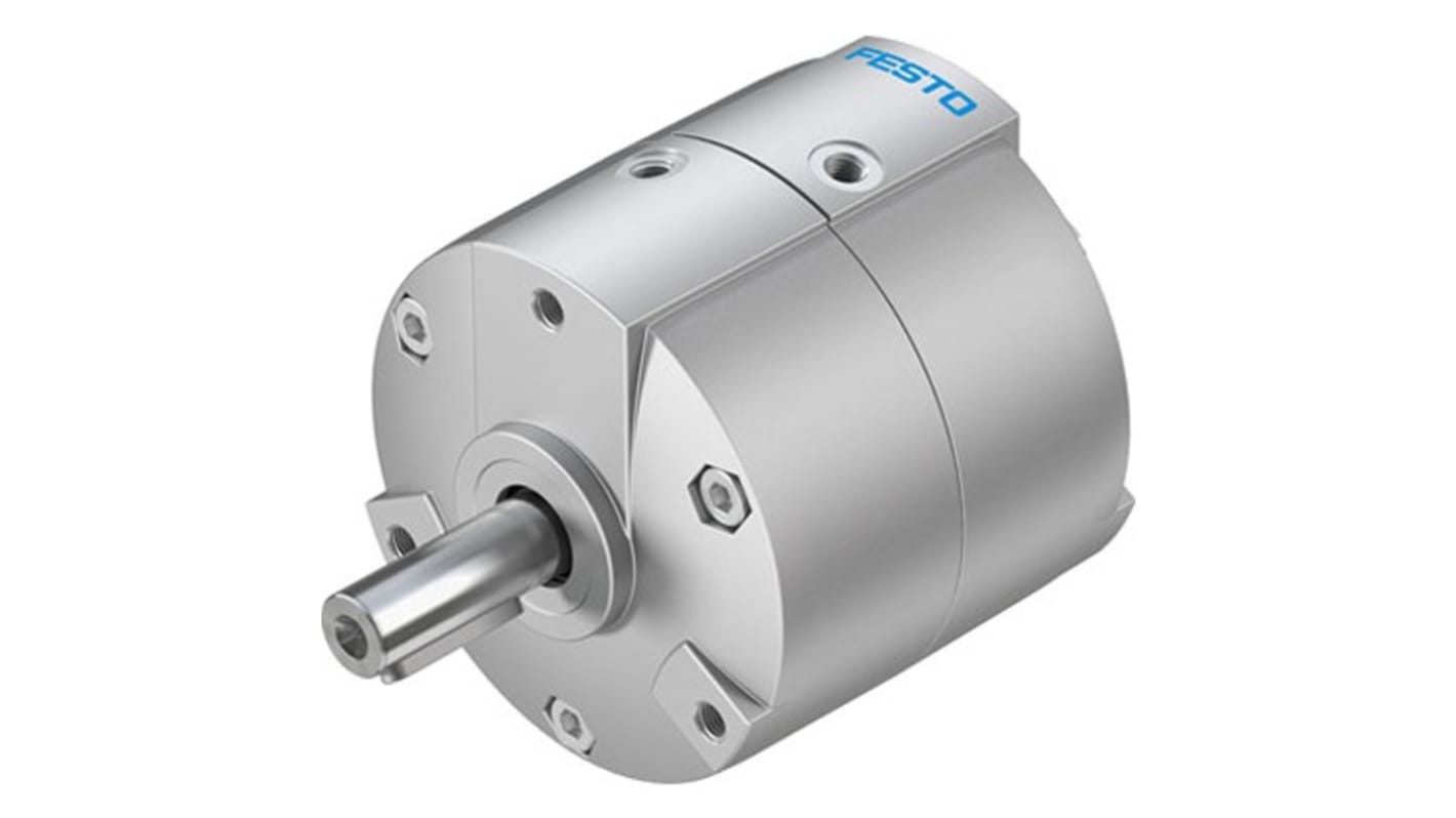 Festo DRVS Series 8 bar Double Action Pneumatic Rotary Actuator, 180 Rotary Angle