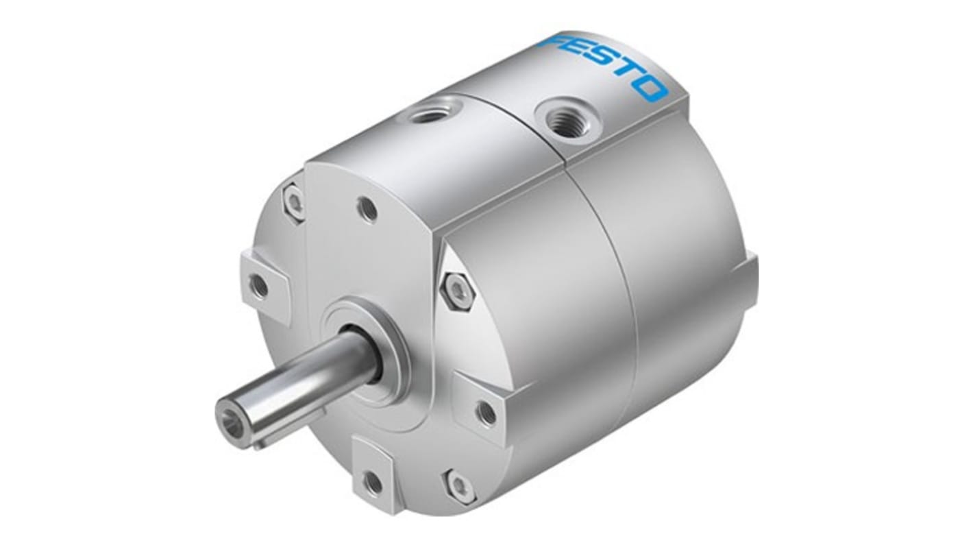 Festo DRVS Series 8 bar Double Action Pneumatic Rotary Actuator, 90 Rotary Angle, 32mm Bore