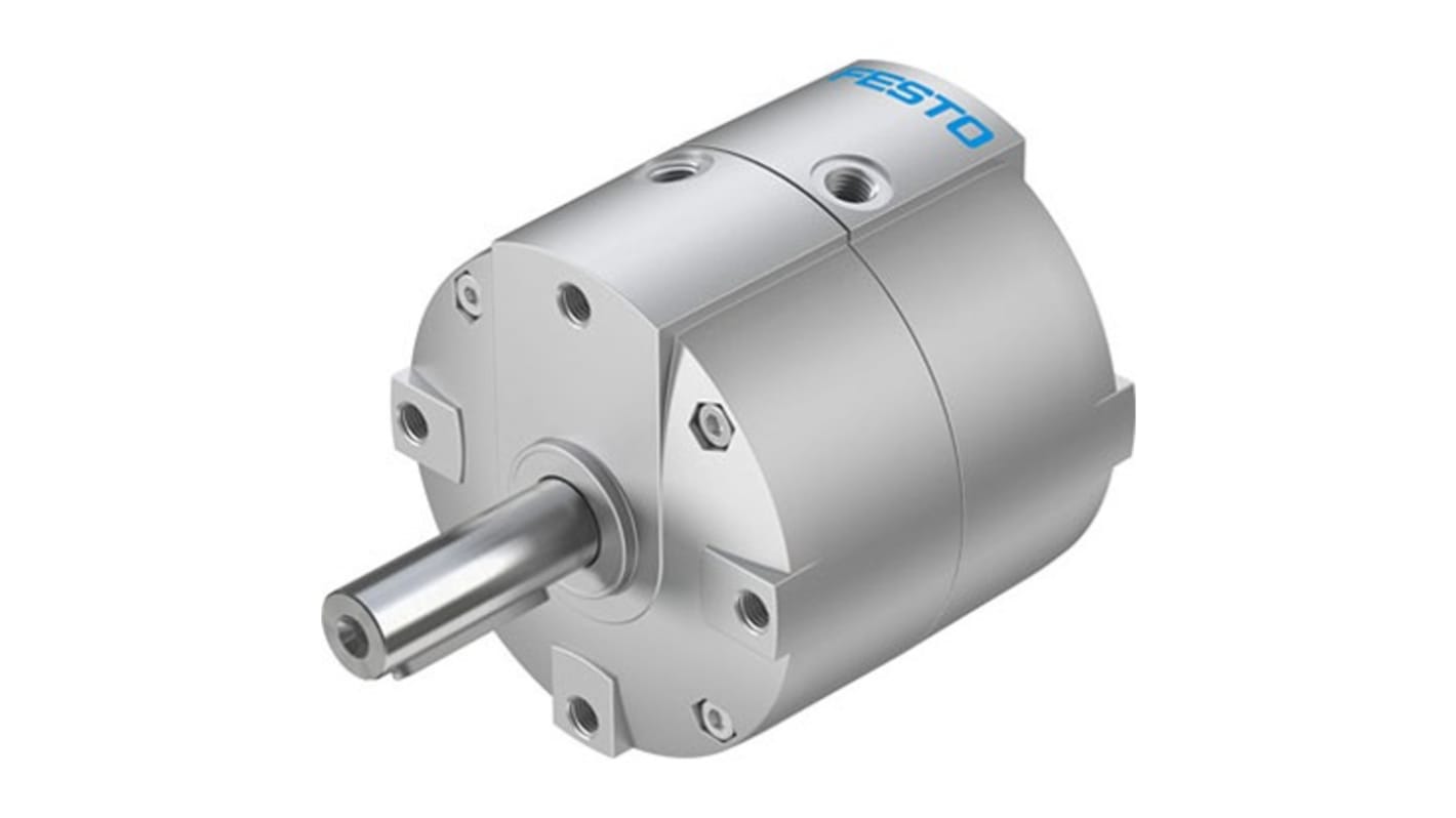 Festo DRVS Series 8 bar Double Action Pneumatic Rotary Actuator, 180 Rotary Angle