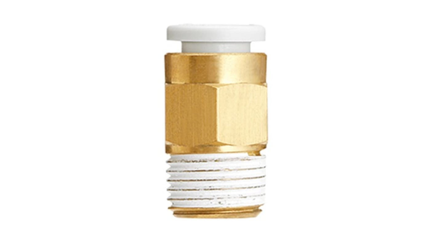 KQ2H10-G02N Racor recto - Tubo a rosca SMC KQ2, Conector macho, con