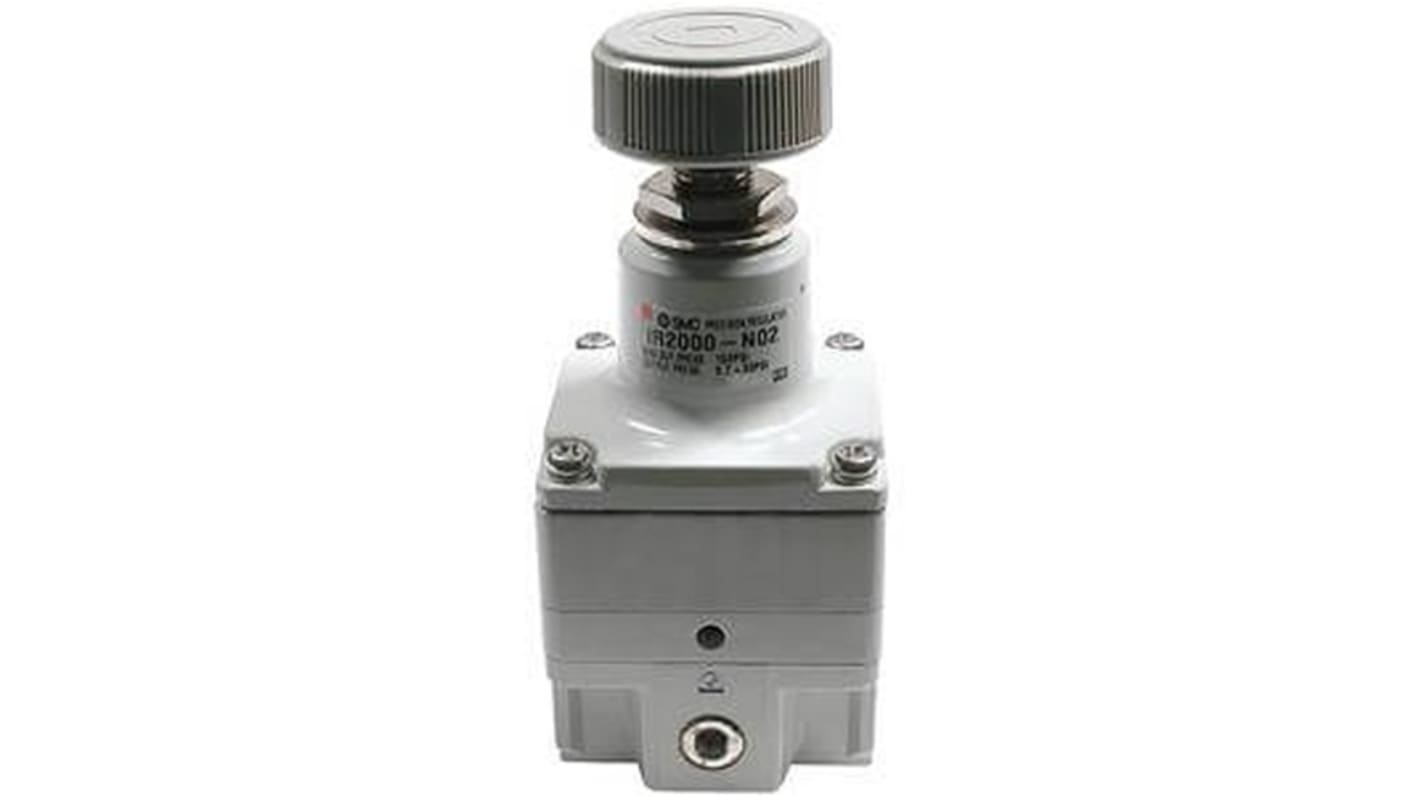 SMC G 1/2 Regulator - 0.01MPa to 0.8MPa, 1/2 in, 1Mpa max. input