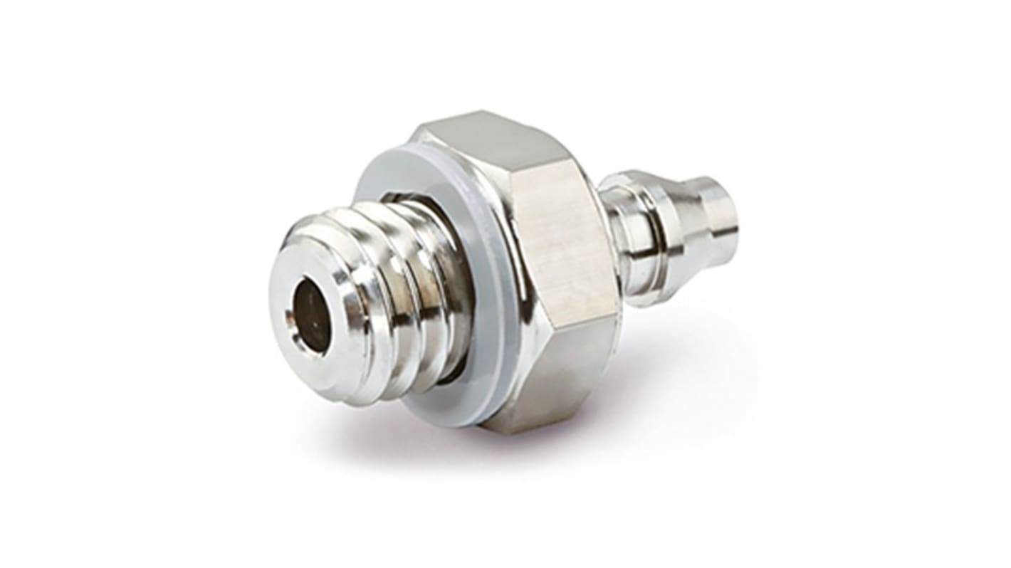 SMC MS Series Barb Fitting, M5 to Barbed 6 mm, Threaded-to-Tube Connection Style