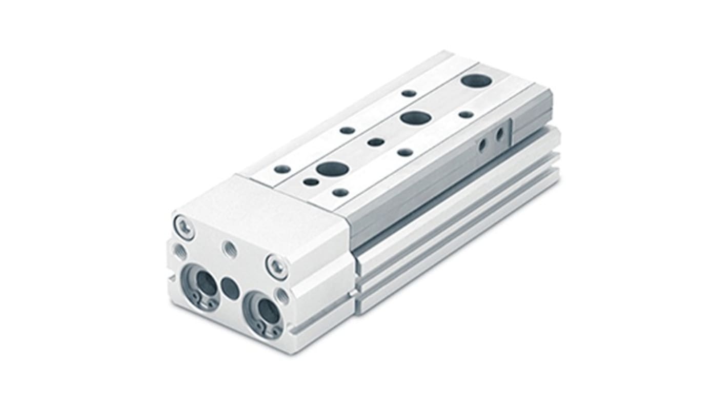 SMC Pneumatic Compact Cylinder - 12mm Bore, 10mm Stroke, MXQ Series, Double Acting