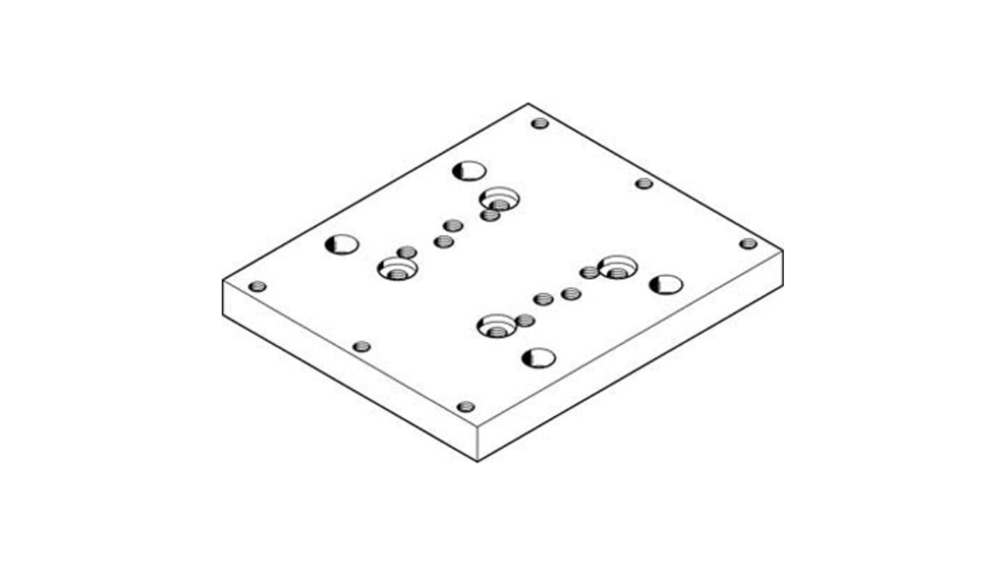 Festo Adapter HAPB-32/40 zur Verwendung mit Pneumatikzylinder und Betätigungselement