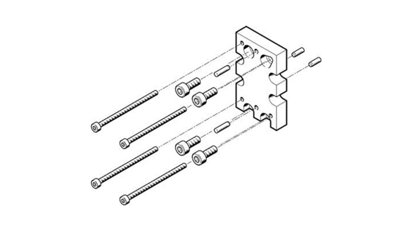 Festo Adapter HAPG-74 zur Verwendung mit Pneumatische Griffe