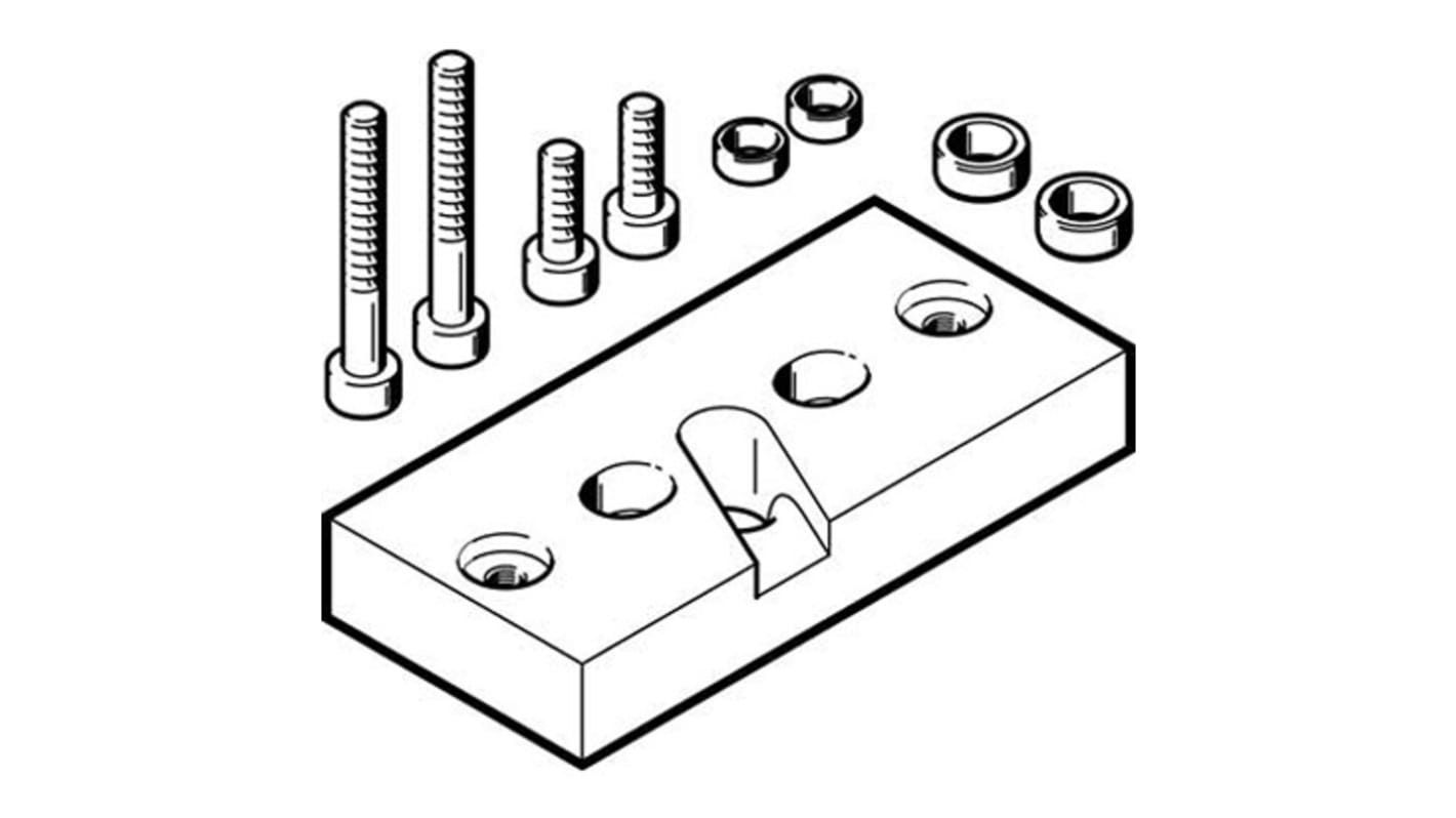 Adaptador Festo HAPG-SD2-31, For Use With Cilindro neumático y actuador