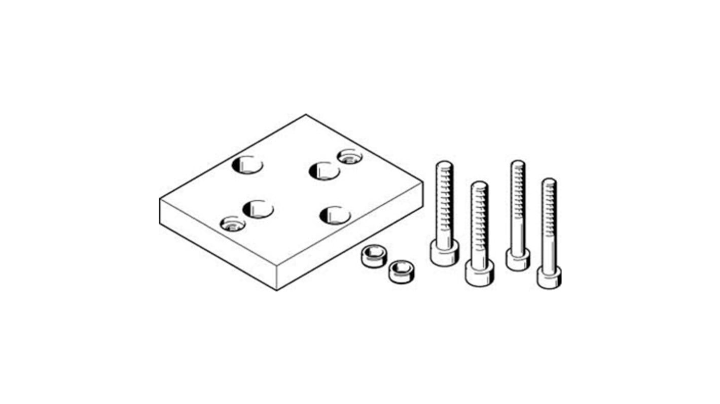 Festo Adapter HAPG-SD2-46 zur Verwendung mit Pneumatikzylinder und Betätigungselement