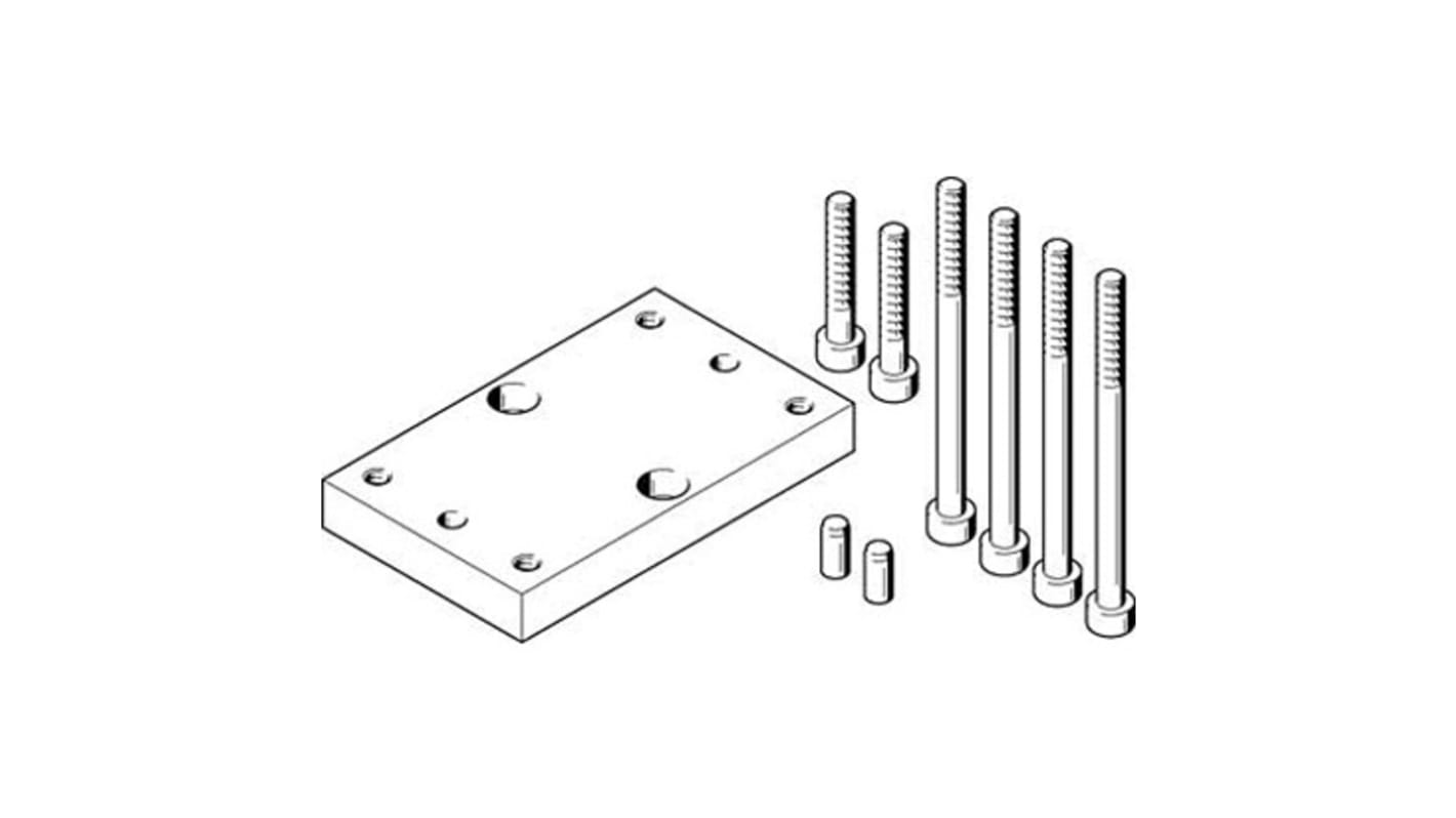 Festo Adapter HAPG-SD2-49 zur Verwendung mit Pneumatikzylinder und Betätigungselement