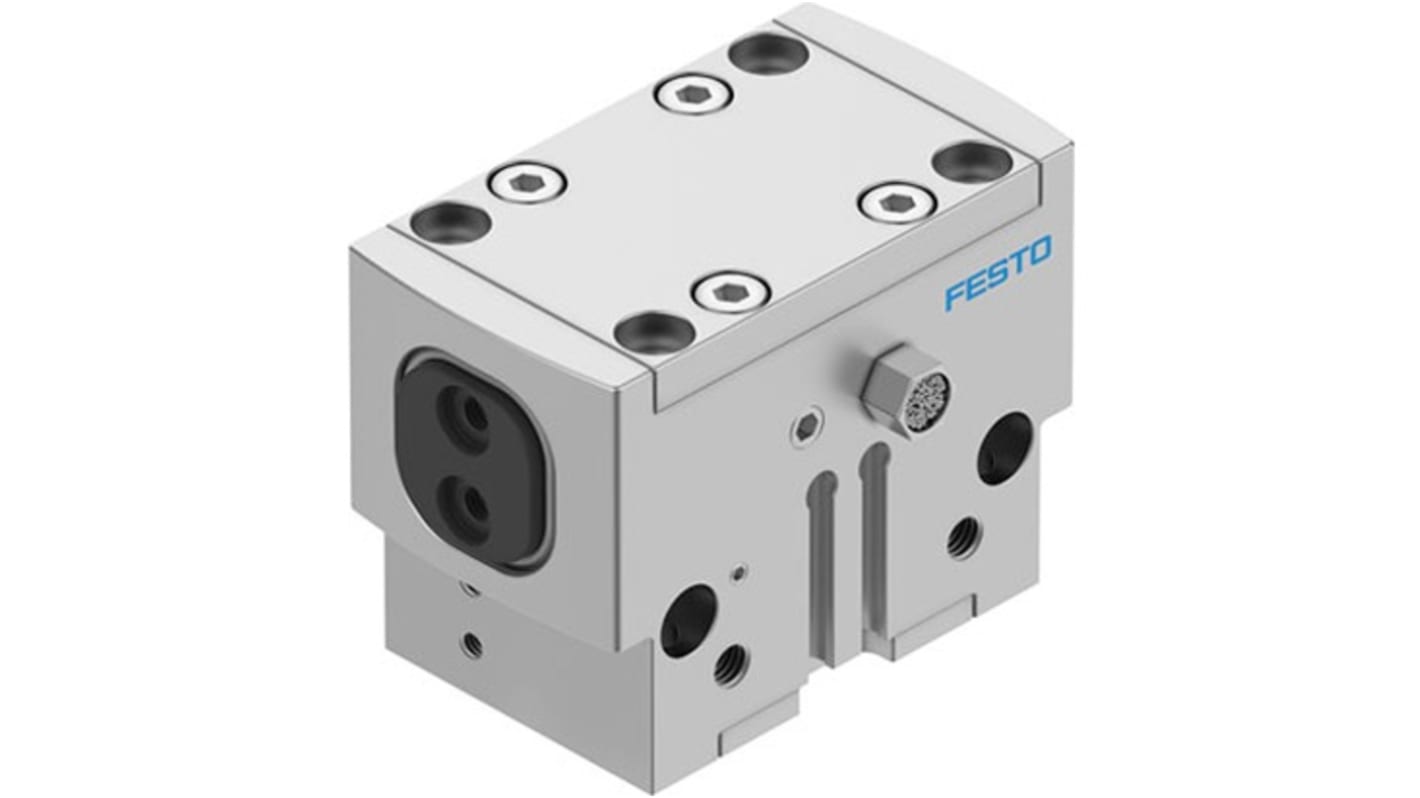 Festo 2 Finger Double Action Pneumatic Gripper, HGPD-25-A, Parallel Gripping Type