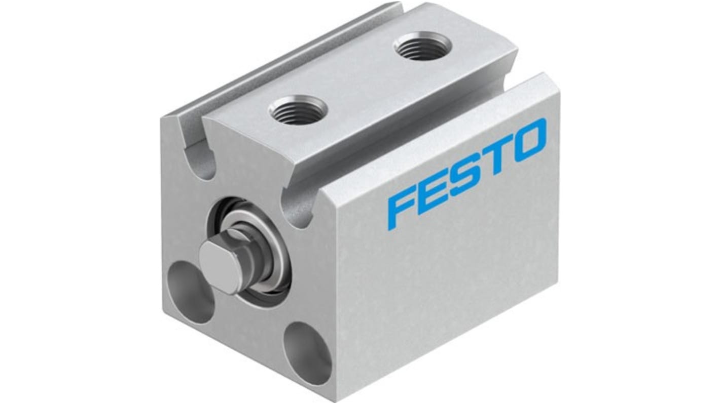 Festo Pneumatic Cylinder - 526905, 10mm Bore, 5mm Stroke, ADVC Series, Double Acting