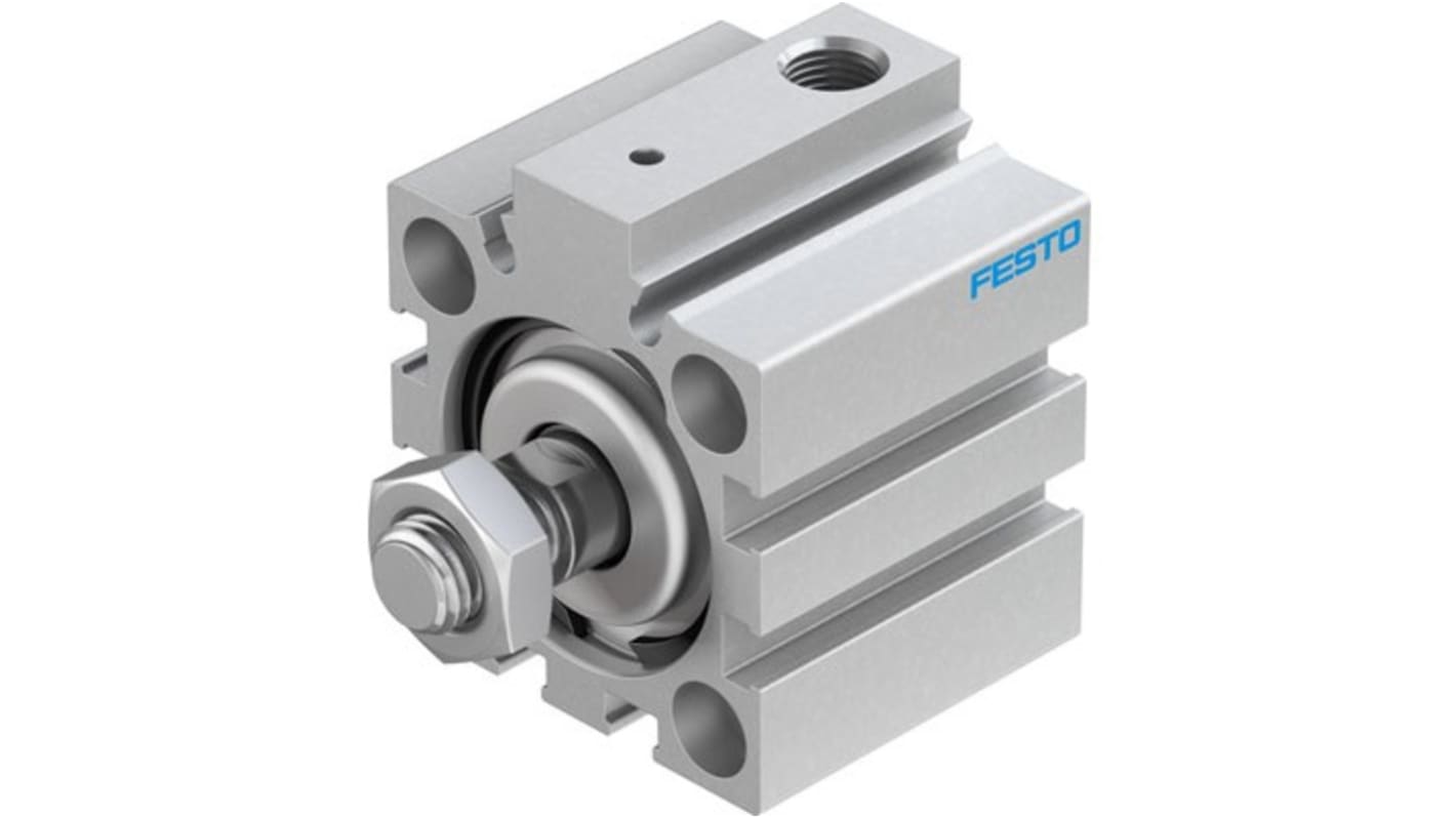 Festo Pneumatic Compact Cylinder - 188198, 32mm Bore, 5mm Stroke, AEVC Series, Single Acting with Return Spring Acting