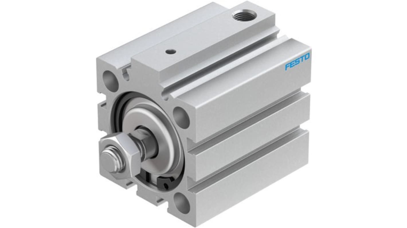 Festo Pneumatic Piston Rod Cylinder - 188229, 40mm Bore, 25mm Stroke, ADVC Series, Single Acting