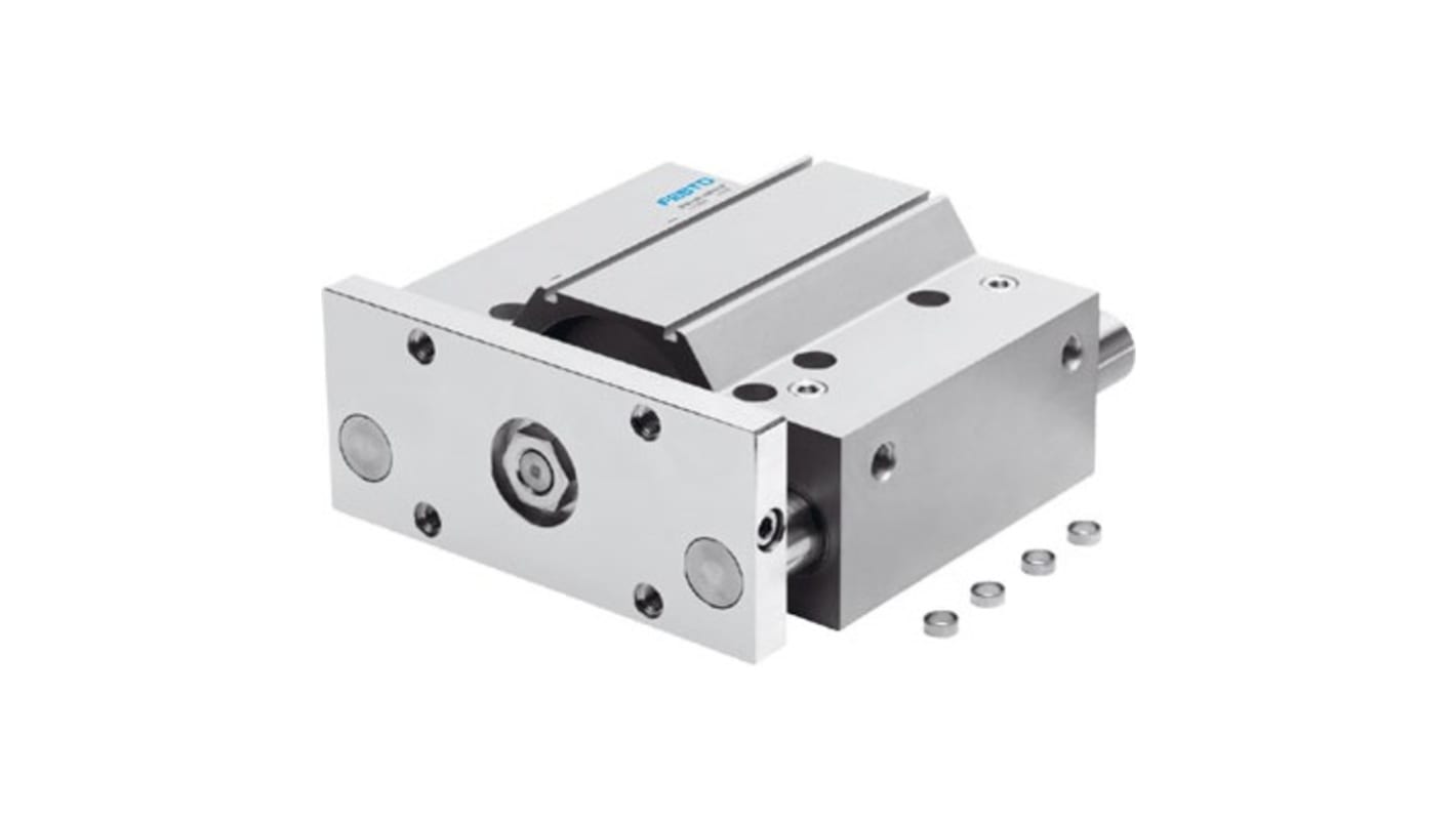 Festo Pneumatic Guided Cylinder - 170970, 100mm Bore, 100mm Stroke, DFM Series, Double Acting