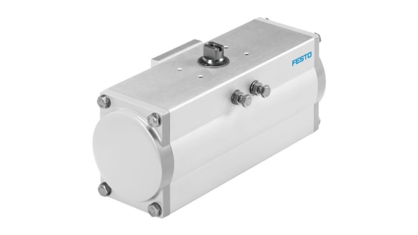 Festo DFPD Series 8 bar Double Action Pneumatic Rotary Actuator, 180° Rotary Angle, 19mm Bore