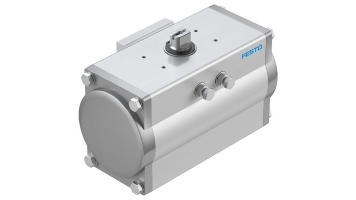 Festo DFPD Series 8 bar Double Action Pneumatic Rotary Actuator, 90° Rotary Angle, 120mm Bore