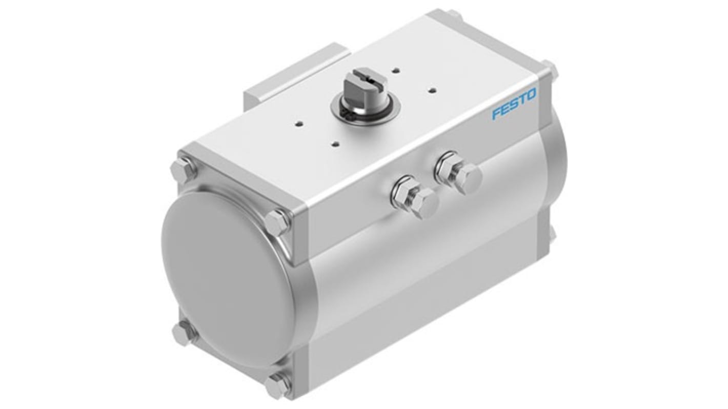 Festo DFPD Series 8 bar Single Action Pneumatic Rotary Actuator, 90° Rotary Angle