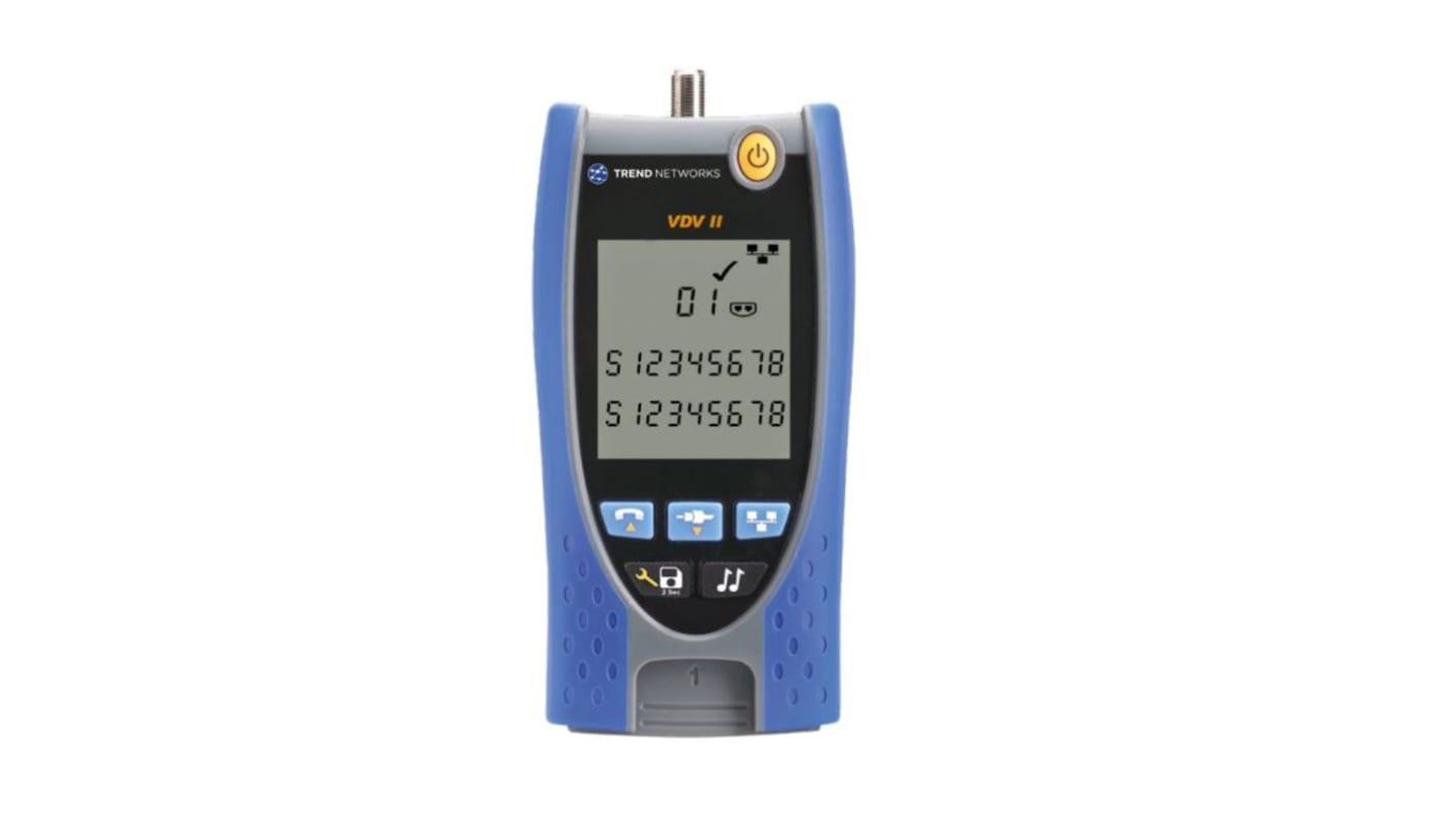 TREND Networks Cable Tester Coaxial, RJ11, RJ12, RJ45, R158008