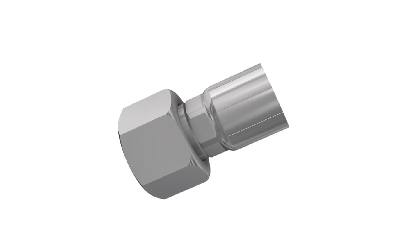 Racor hidráulico, Parker, 10648-20-20, Connector A 1/4 in, Connector B Hembra de 1 5/8-12 in