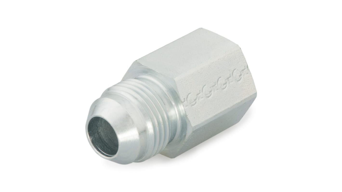 Racor hidráulico, Parker, 10G4MXS, Connector A Macho de 5/8 in, Connector B Hembra de 1/8-28 in