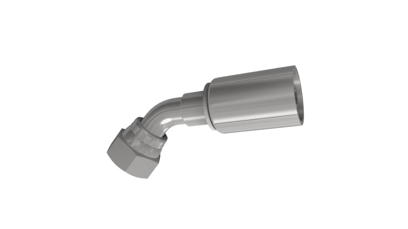 Racor hidráulico, Parker, 13746-6-4, Connector A 1/4 in, Connector B Hembra de 9/16-18