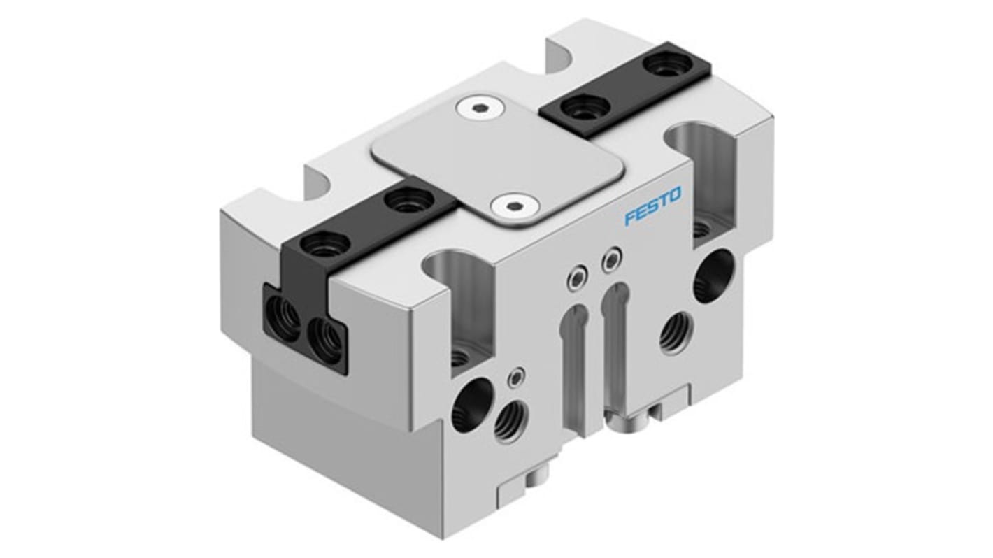 Festo 2 Finger Double Action Pneumatic Gripper, HGPT-20-A-B, Parallel Gripping Type