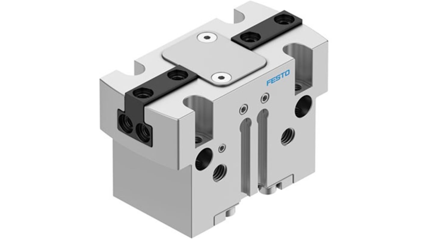 Festo 2 Finger Double Action Pneumatic Gripper, HGPT-20-A-B-G2, Parallel Gripping Type
