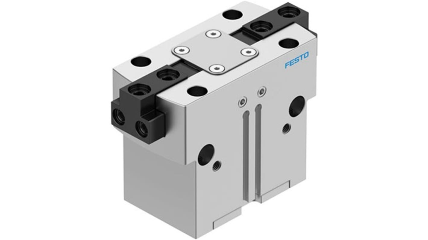 Festo 2 Finger Double Action Pneumatic Gripper, HGPT-35-A-B-F-G1, Parallel Gripping Type