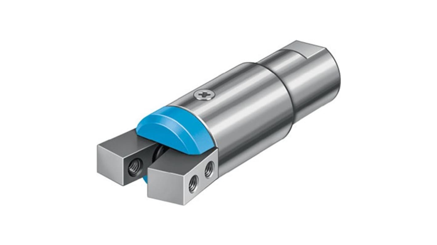 Festo 2 Finger Single Action Pneumatic Gripper, HGWM-12-EO-G8, Angle Gripping Type