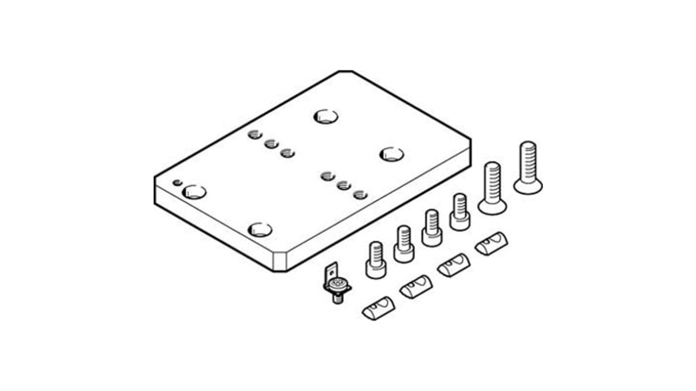 Festo Connection Kit HMIZF-E03/E05/E07-DA40, For Use With Pneumatic Cylinder & Actuator