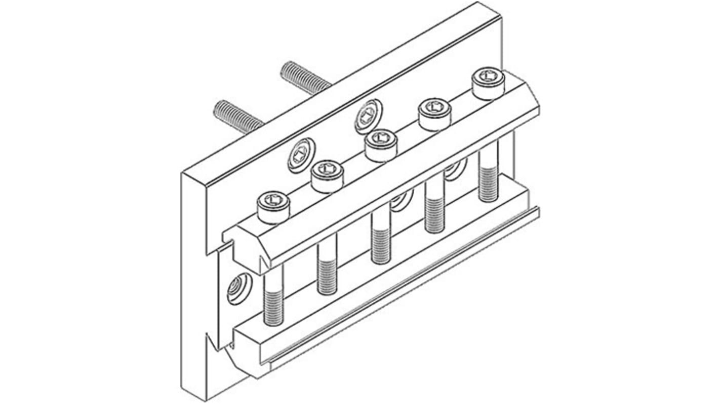 Festo Adapter HMSV-33, For Use With Pneumatic Grippers