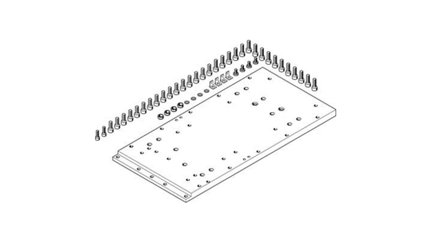 Festo Adapter HMVS-DL40 zur Verwendung mit Pneumatikzylinder und Aktuatoren