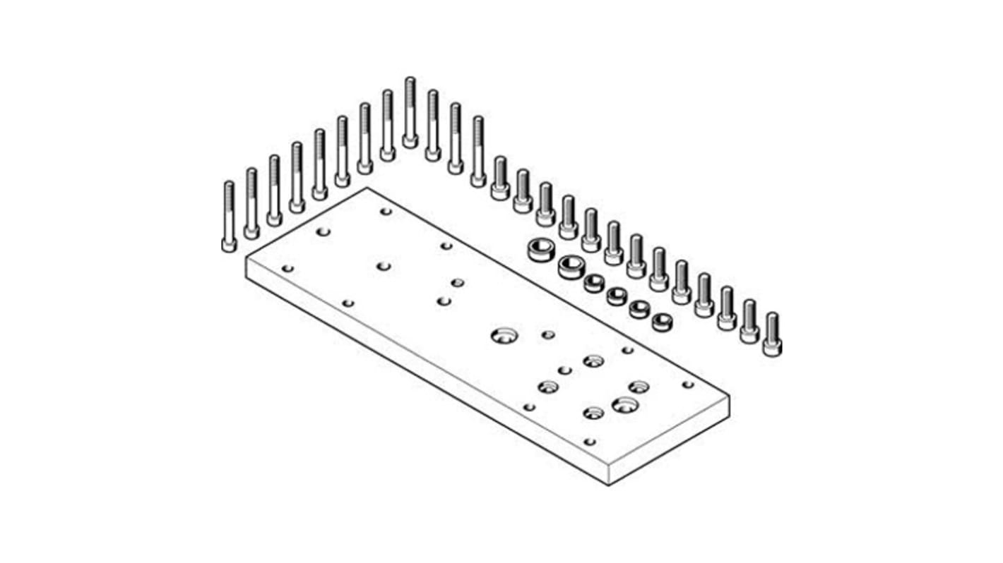 Festo Verbindungskit HMVY-3 zur Verwendung mit Pneumatikzylinder und Stellglied