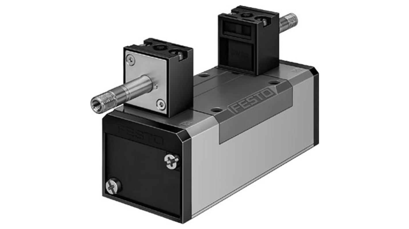 Festo JMFH Pneumatik-Magnetspule / pilotgesteuertes Steuerventil 5/2 Double Solenoid G3/8, Elektrisch-betätigt 24V dc