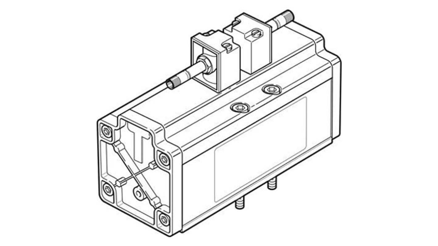 Elettrovalvole per pneumatica Festo, G 3/4, funzione 5/3 Exhausted, azionamento Elettrico